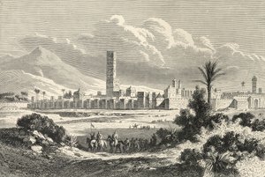 モロッコ：アフリカ、1860年代 作： English School